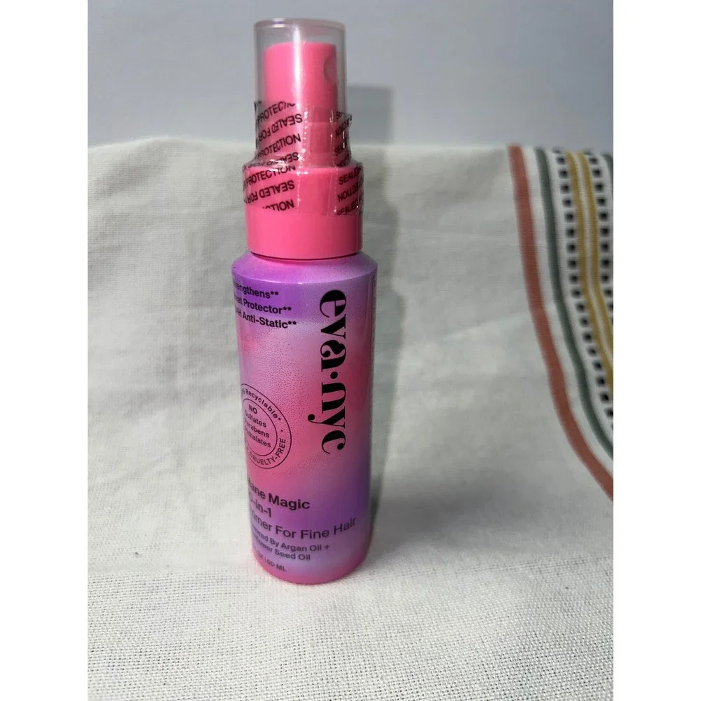 Eva NYC Mane Magic‎ 10-in-1 Primer For Fine Hair 2oz Heat Protectant Spray New